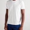 Slim-Fit Lyocell and Cotton-Blend Jersey T-Shirt - FR Slim-Fit Lyocell and Cotton-Blend Jersey T-Shirt - FR