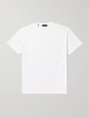 Slim-Fit Lyocell and Cotton-Blend Jersey T-Shirt Slim-Fit Lyocell and Cotton-Blend Jersey T-Shirt