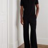 Slim-Fit Lyocell and Cotton-Blend Piqué Polo Shirt - OU Slim-Fit Lyocell and Cotton-Blend Piqué Polo Shirt - OU