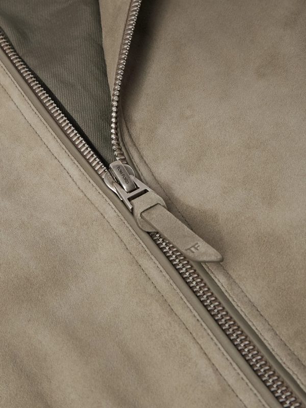 Suede Bomber Jacket - CU
