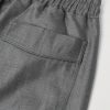 Straight-Leg Silk-Twill Drawstring Trousers - CU Straight-Leg Silk-Twill Drawstring Trousers - CU