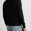 Wool and Cashmere-Blend Half-Zip Rollneck Sweater - BK