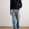 Wool and Cashmere-Blend Half-Zip Rollneck Sweater - OU