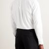 Slim-Fit Button-Down Collar Cotton Oxford Shirt - BK