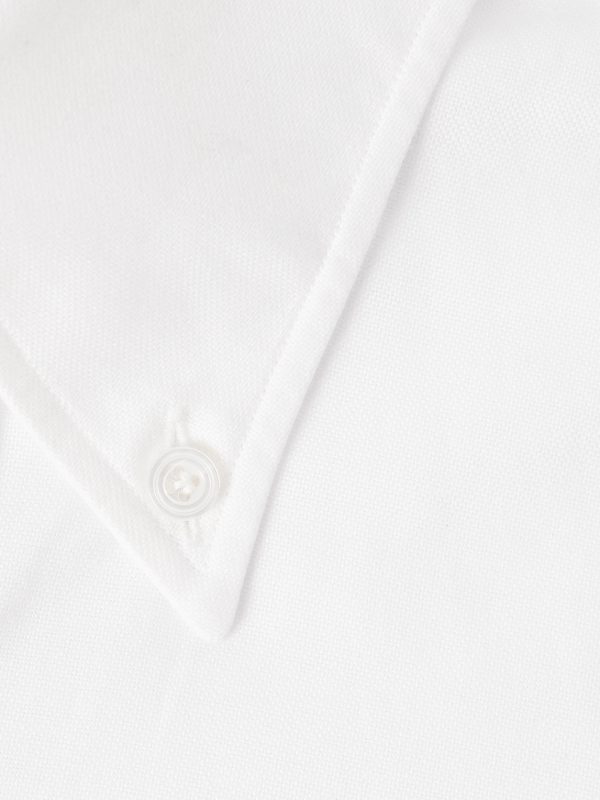 Slim-Fit Button-Down Collar Cotton Oxford Shirt - CU