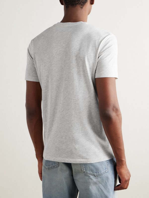 Cotton-Blend Jersey T-Shirt - BK Cotton-Blend Jersey T-Shirt - BK