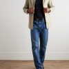 Lyocell and Cotton-Blend Jersey T-Shirt - OU Lyocell and Cotton-Blend Jersey T-Shirt - OU