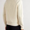 Slim-Fit Ribbed Wool and Mohair-Blend Zip-Up Cardigan - BK Slim-Fit Ribbed Wool and Mohair-Blend Zip-Up Cardigan - BK