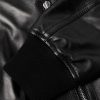Leather Bomber Jacket - E1