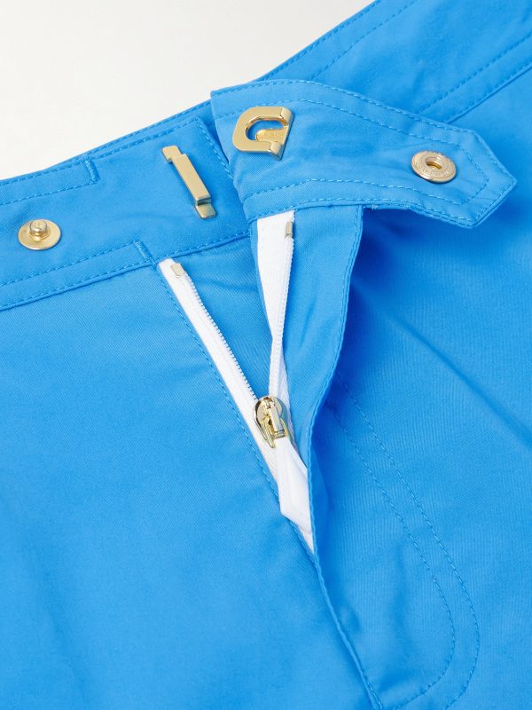 Straight-Leg Mid-Length Swim Shorts - CU
