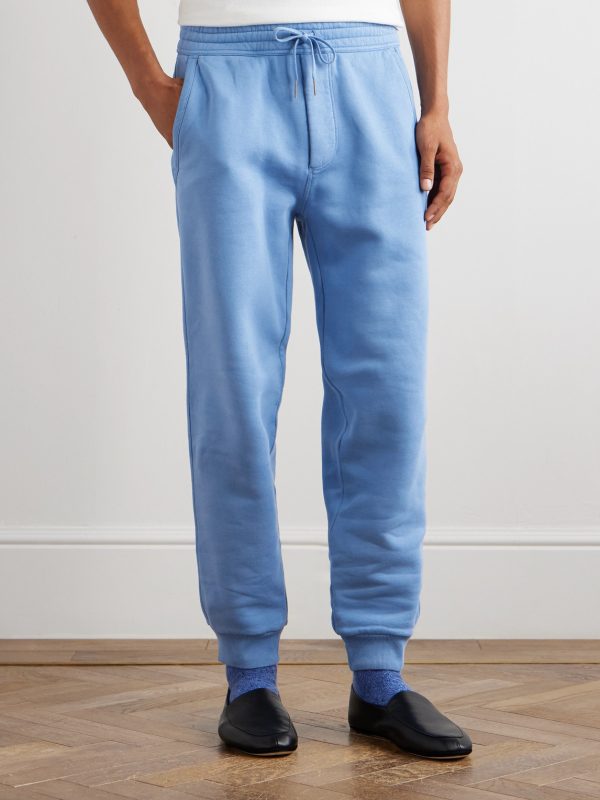 Tapered Cotton-Jersey Sweatpants - FR Tapered Cotton-Jersey Sweatpants - FR