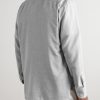 Slim-Fit Cotton and Cashmere-Blend Shirt - BK