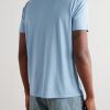 Lyocell and Cotton-Blend Jersey T-Shirt - BK Lyocell and Cotton-Blend Jersey T-Shirt - BK