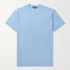 Lyocell and Cotton-Blend Jersey T-Shirt Lyocell and Cotton-Blend Jersey T-Shirt