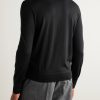Slim-Fit Cashmere and Silk-Blend Polo Shirt - BK