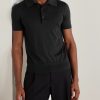 Cashmere and Silk-Blend Polo Shirt - FR Cashmere and Silk-Blend Polo Shirt - FR