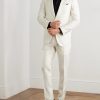 Silk-Canvas Tuxedo Jacket - OU Silk-Canvas Tuxedo Jacket - OU