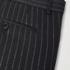 Dyylan Straight-Leg Striped Metallic Wool and Silk-Blend Suit Trousers - CU Dyylan Straight-Leg Striped Metallic Wool and Silk-Blend Suit Trousers - CU