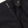 Dyllan Slim-Fit Straight-Leg Stretch-Wool Flannel Trousers - E1