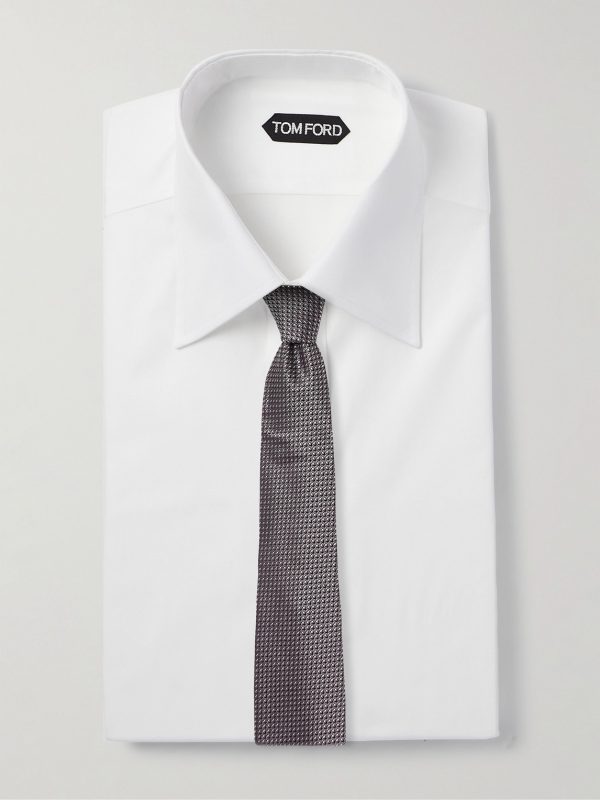 Double-Cuff Cotton-Poplin Shirt - E1 Double-Cuff Cotton-Poplin Shirt - E1