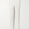 Slim-Fit Tapered Silk-Canvas Tuxedo Trousers Slim-Fit Tapered Silk-Canvas Tuxedo Trousers