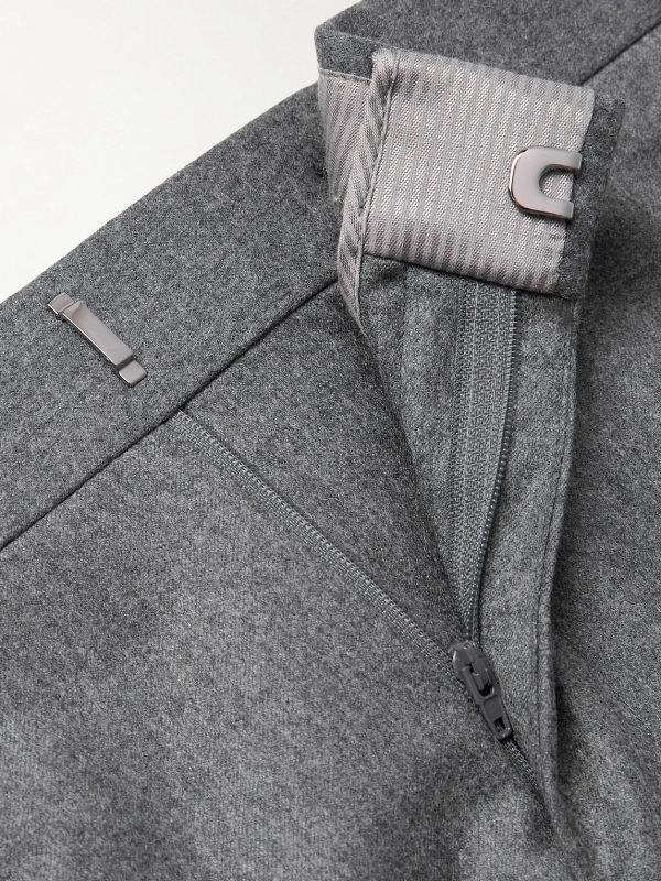 Dyllan Straight-Leg Wool-Flannel Suit Trousers - E1 Dyllan Straight-Leg Wool-Flannel Suit Trousers - E1