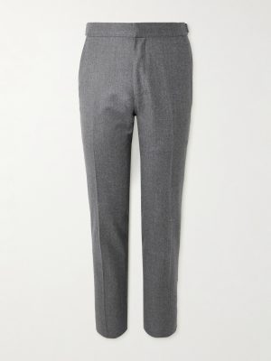 Dyllan Straight-Leg Wool-Flannel Suit Trousers Dyllan Straight-Leg Wool-Flannel Suit Trousers