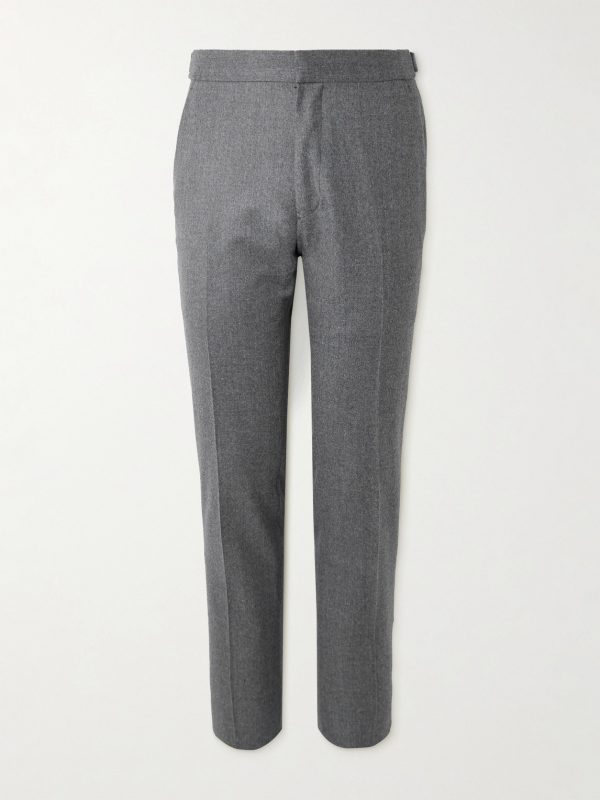 Dyllan Straight-Leg Wool-Flannel Suit Trousers Dyllan Straight-Leg Wool-Flannel Suit Trousers