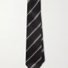 8cm Striped Knitted Silk Tie 8cm Striped Knitted Silk Tie