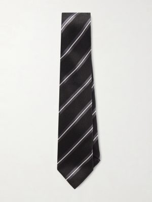 8cm Striped Knitted Silk Tie 8cm Striped Knitted Silk Tie