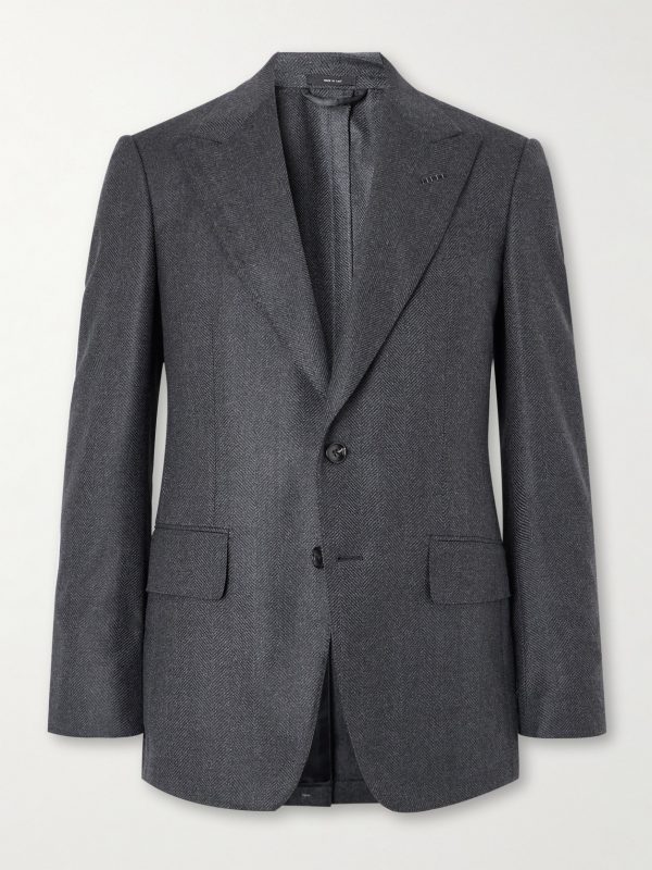 Shelton Wool-Herringbone Blazer Shelton Wool-Herringbone Blazer