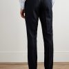 Dyllan Slim-Fit Pinstriped Wool-Twill Suit Trousers - BK Dyllan Slim-Fit Pinstriped Wool-Twill Suit Trousers - BK