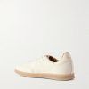 Bailey Logo-Embossed Nubuck Sneakers - BK Bailey Logo-Embossed Nubuck Sneakers - BK