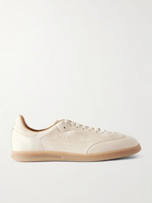 Bailey Logo-Embossed Nubuck Sneakers Bailey Logo-Embossed Nubuck Sneakers