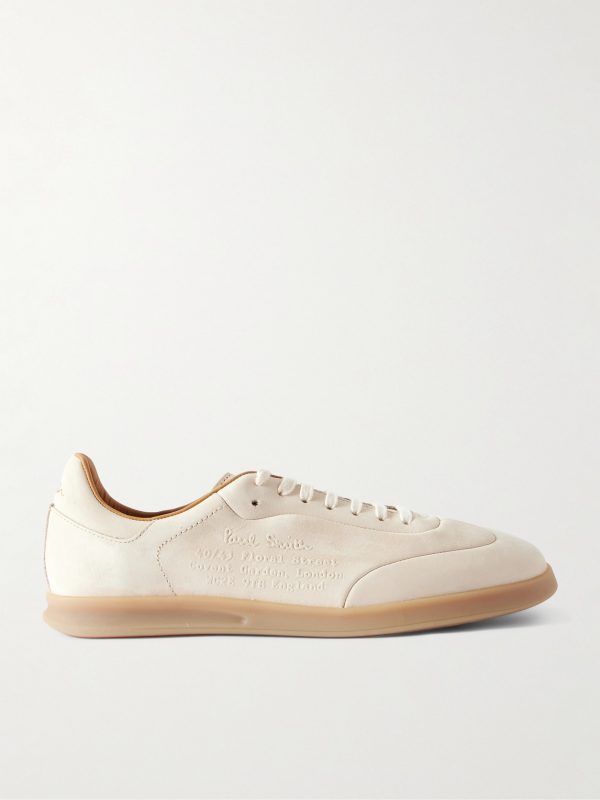 Bailey Logo-Embossed Nubuck Sneakers Bailey Logo-Embossed Nubuck Sneakers