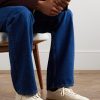 Bailey Logo-Embossed Nubuck Sneakers - OU Bailey Logo-Embossed Nubuck Sneakers - OU
