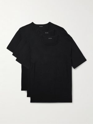 Three-Pack Stretch Modal-Jersey T-Shirt Three-Pack Stretch Modal-Jersey T-Shirt