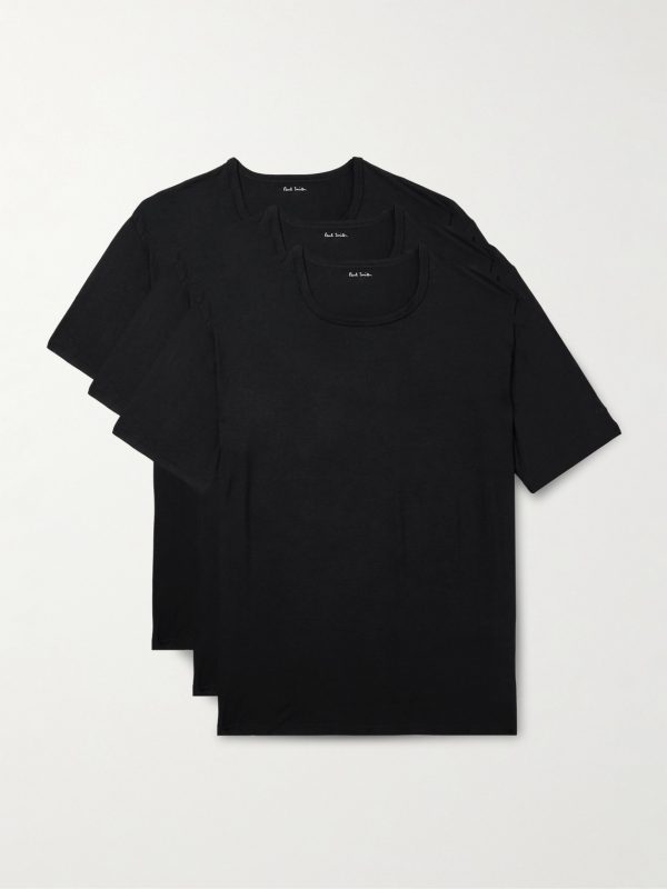 Three-Pack Stretch Modal-Jersey T-Shirt Three-Pack Stretch Modal-Jersey T-Shirt
