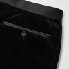 Atticus Straight-Leg Satin-Trimmed Cotton-Velvet Tuxedo Trousers - CU