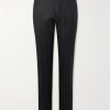 Dyllan Slim-Fit Tapered Striped Wool-Twill Suit Trousers Dyllan Slim-Fit Tapered Striped Wool-Twill Suit Trousers