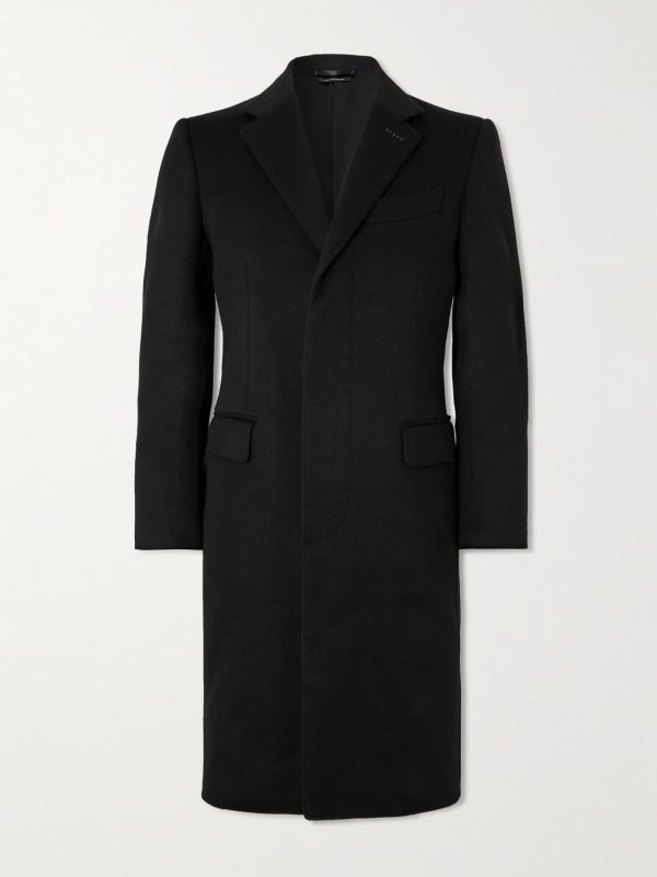 Wool and Cashmere-Blend Overcoat Wool and Cashmere-Blend Overcoat