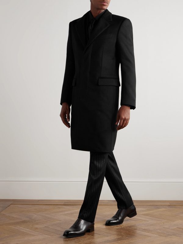 Wool and Cashmere-Blend Overcoat - OU Wool and Cashmere-Blend Overcoat - OU