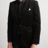 Dyllan Polka-Dot Cotton-Velvet Tuxedo Jacket - FR Dyllan Polka-Dot Cotton-Velvet Tuxedo Jacket - FR