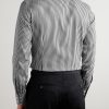 Striped Cotton and Silk-Blend Shirt - BK Striped Cotton and Silk-Blend Shirt - BK