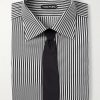 Striped Cotton and Silk-Blend Shirt - E1 Striped Cotton and Silk-Blend Shirt - E1