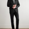 Shelton Grain de Poudre Wool and Mohair-Blend Suit Jacket - OU Shelton Grain de Poudre Wool and Mohair-Blend Suit Jacket - OU