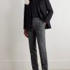 Shelton Slim-Fit Straight-Leg Prince of Wales Checked Wool and Silk-Blend Suit Trousers - OU Shelton Slim-Fit Straight-Leg Prince of Wales Checked Wool and Silk-Blend Suit Trousers - OU