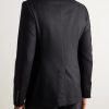 Shelton Brushed Wool and Cashmere-Blend Blazer - BK Shelton Brushed Wool and Cashmere-Blend Blazer - BK