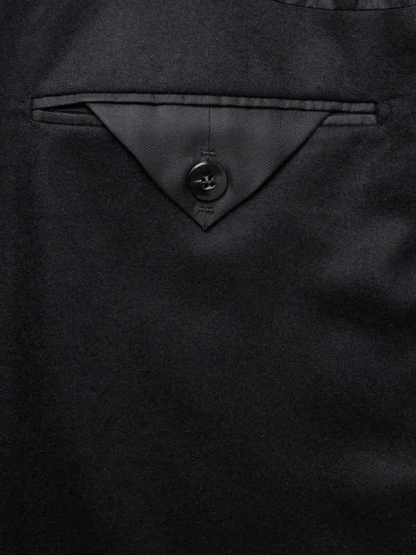 Shelton Brushed Wool and Cashmere-Blend Blazer - E1 Shelton Brushed Wool and Cashmere-Blend Blazer - E1