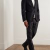 Shelton Brushed Wool and Cashmere-Blend Blazer - OU Shelton Brushed Wool and Cashmere-Blend Blazer - OU